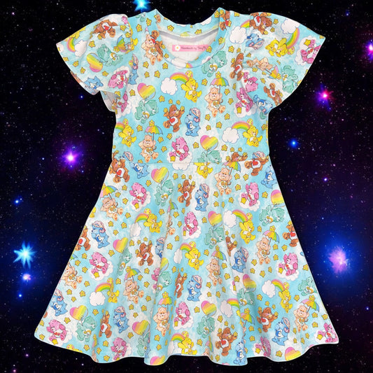 Carebear Dress - Size 4