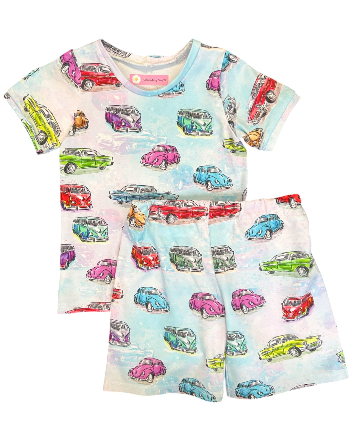 Cars T-Shirt & Shorts - Size 4