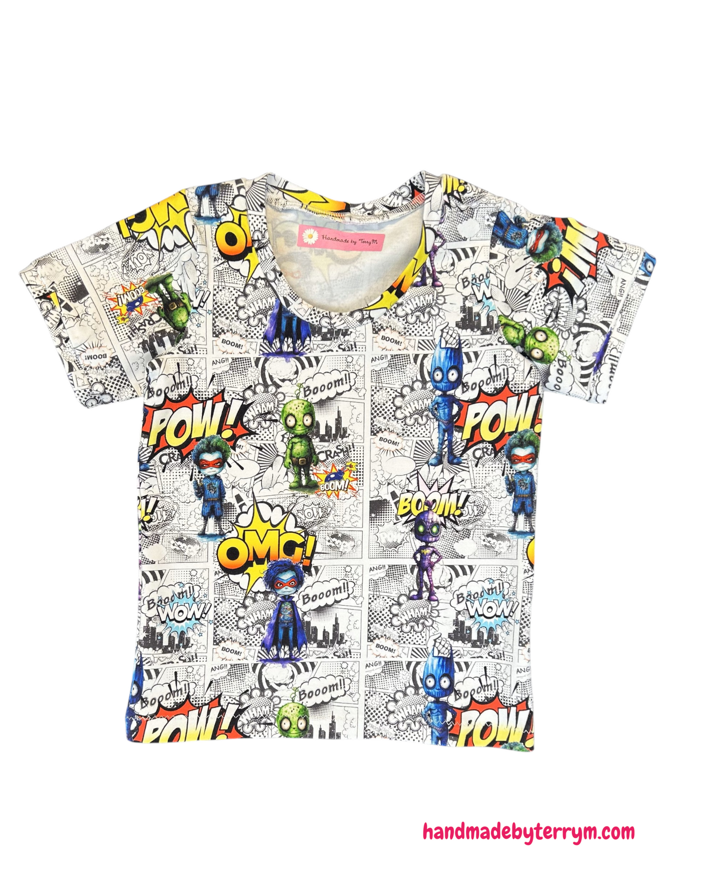 Creepy Heroes Tshirt - Size 3