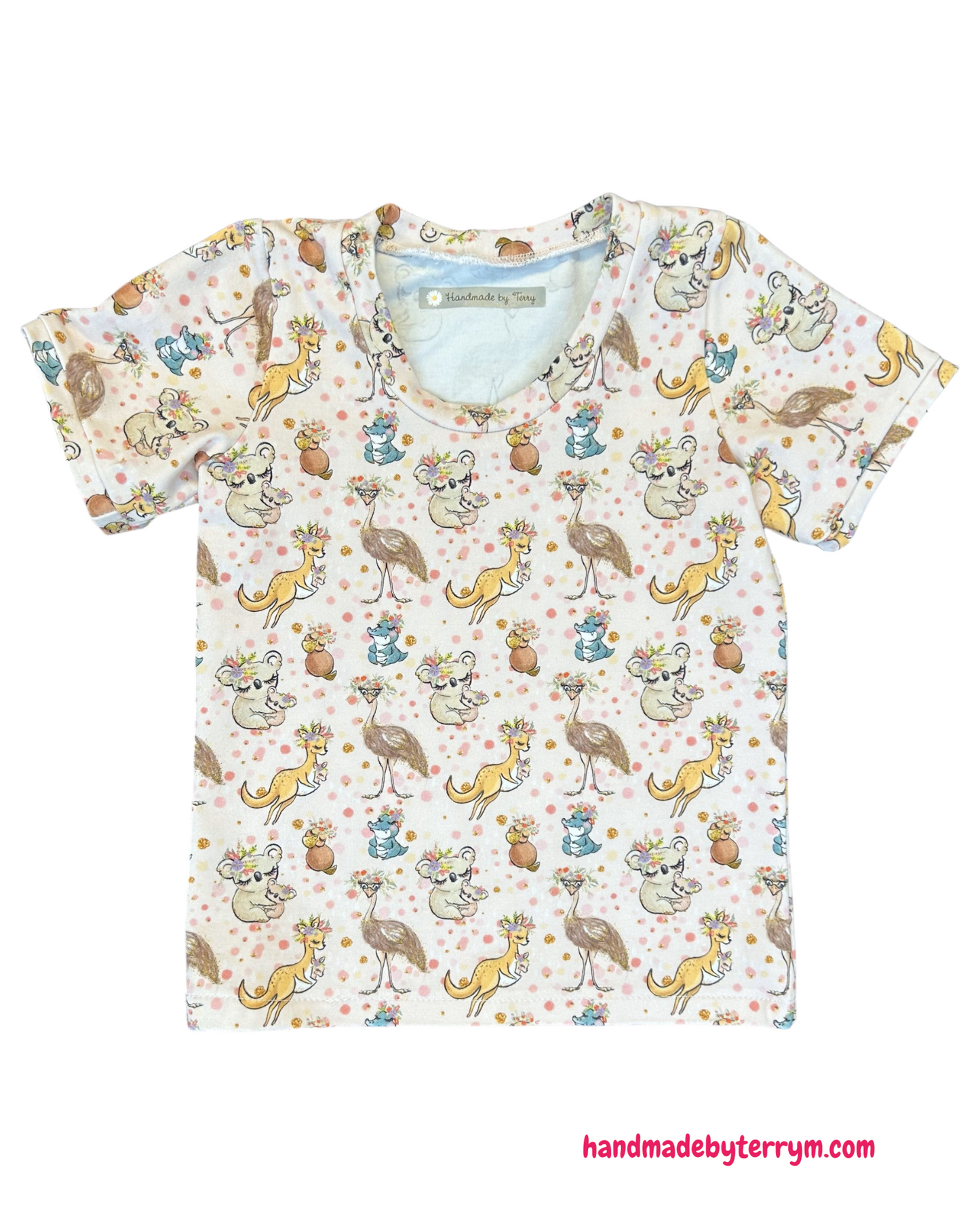 Australian Animals Tshirt  - Size 3