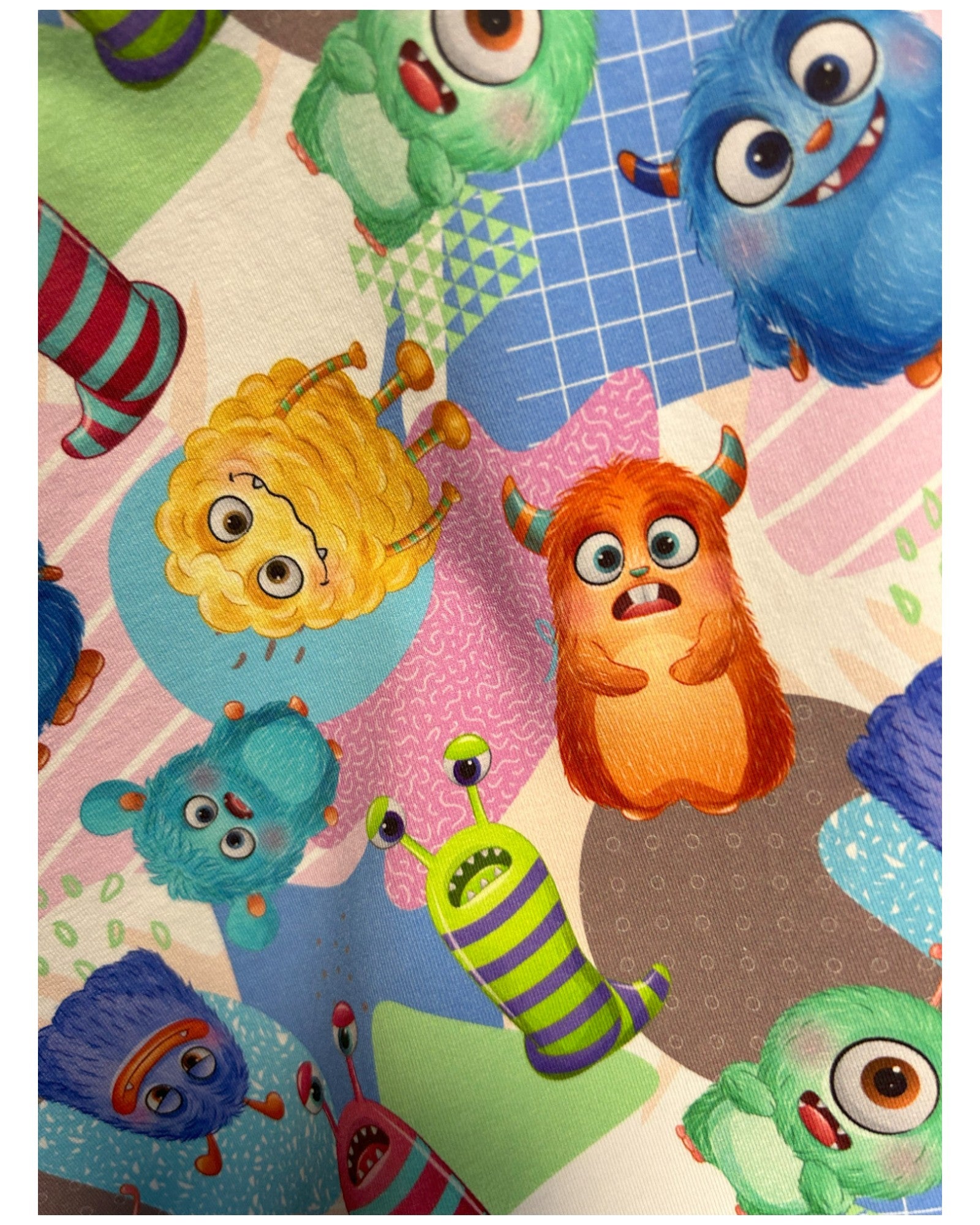 Cute monster baby dress – size 1
Handmade colourful monster skater dress
