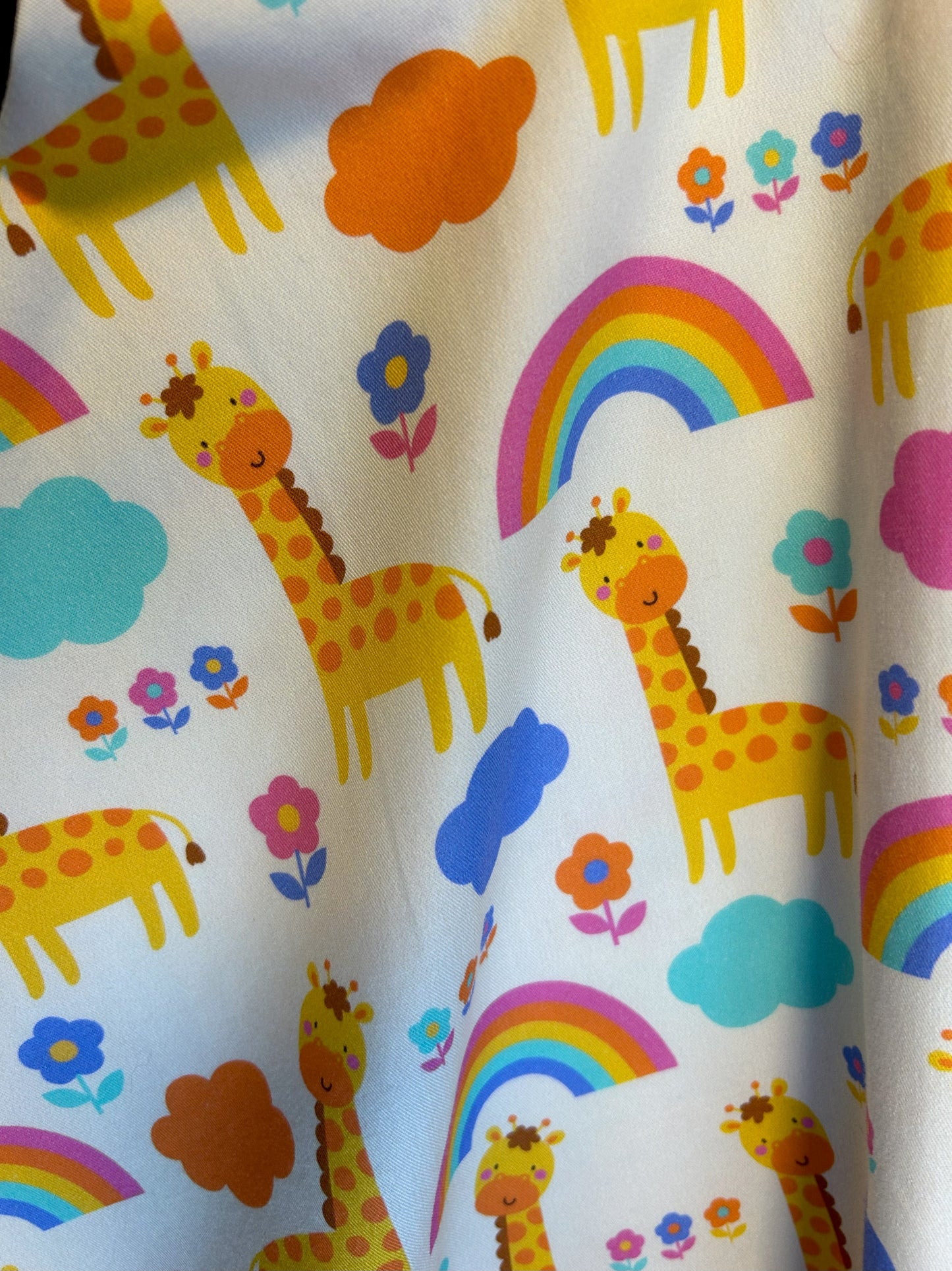 Giraffes & Rainbows Dress - Size 3