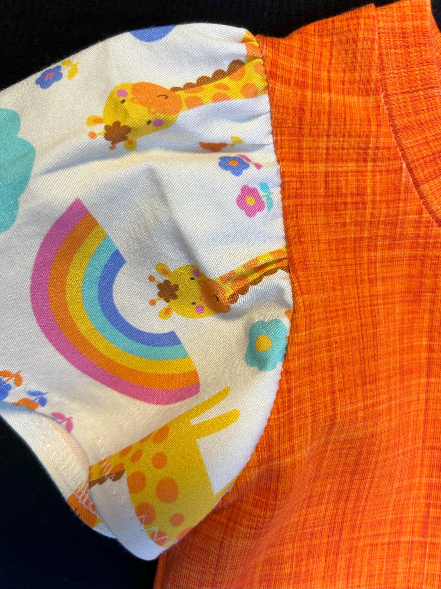 Giraffes & Rainbows Dress - Size 3