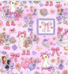 (1589) Cute Pink Goose Dress - Size 3