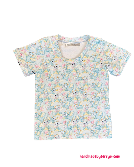 Light Green Dinosaur Tshirt- Size 3