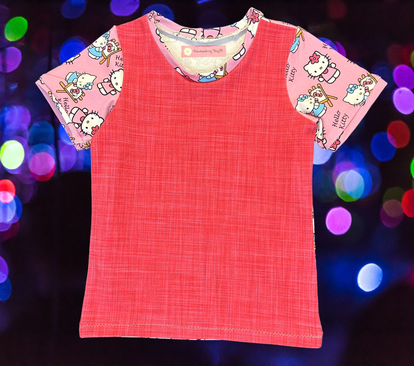 Pink Kitty Tshirt - Size 4