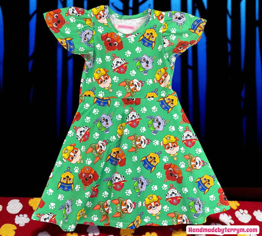 Puppies on Patrol Dress - Size 5