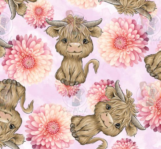 Highland Cow Dress - Size 3