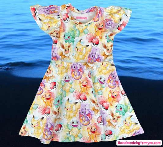 Pokemon Dress - Size 4