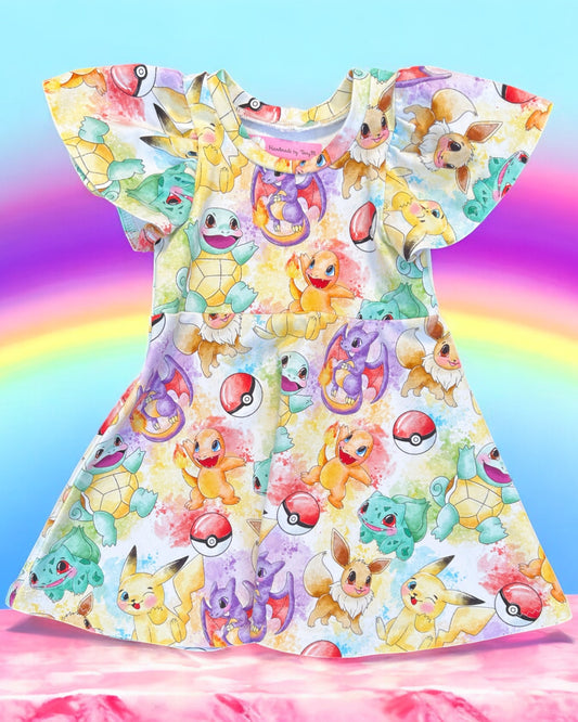 Pokemon Dress- Size 1