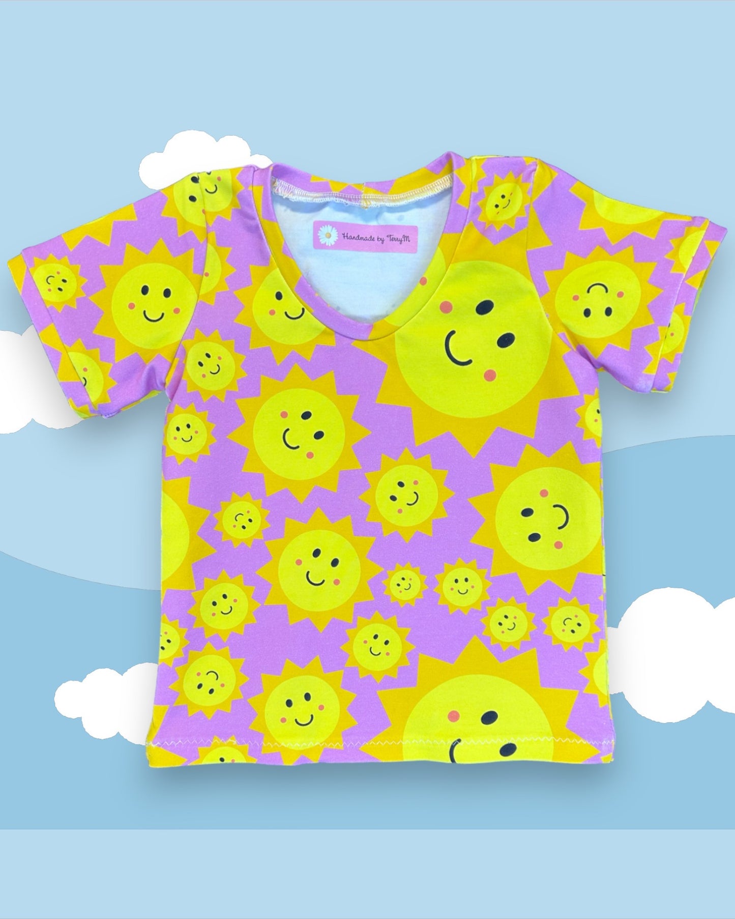 Pink Sunshine T-shirt - Size 1