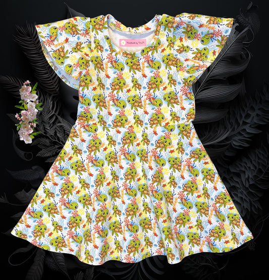 Cute Turtle Dress - Size 3