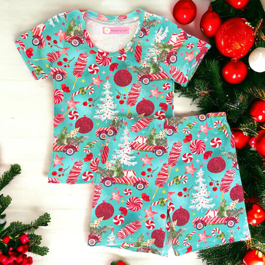 Xmas Ute T-Shirt & Shorts -Size 3