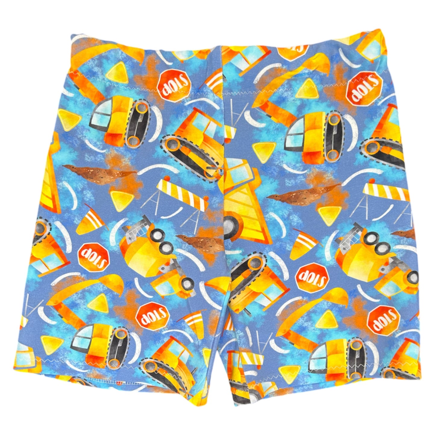 Construction kids outfit – size 3
Handmade builder T shirt and shorts set
