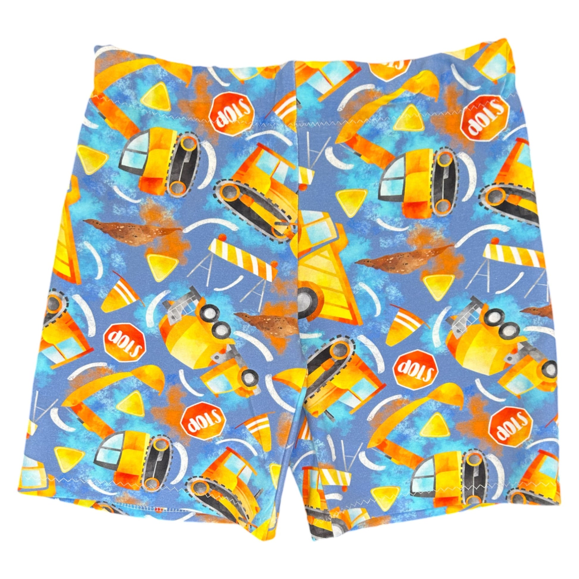 Construction kids outfit – size 3
Handmade builder T shirt and shorts set
